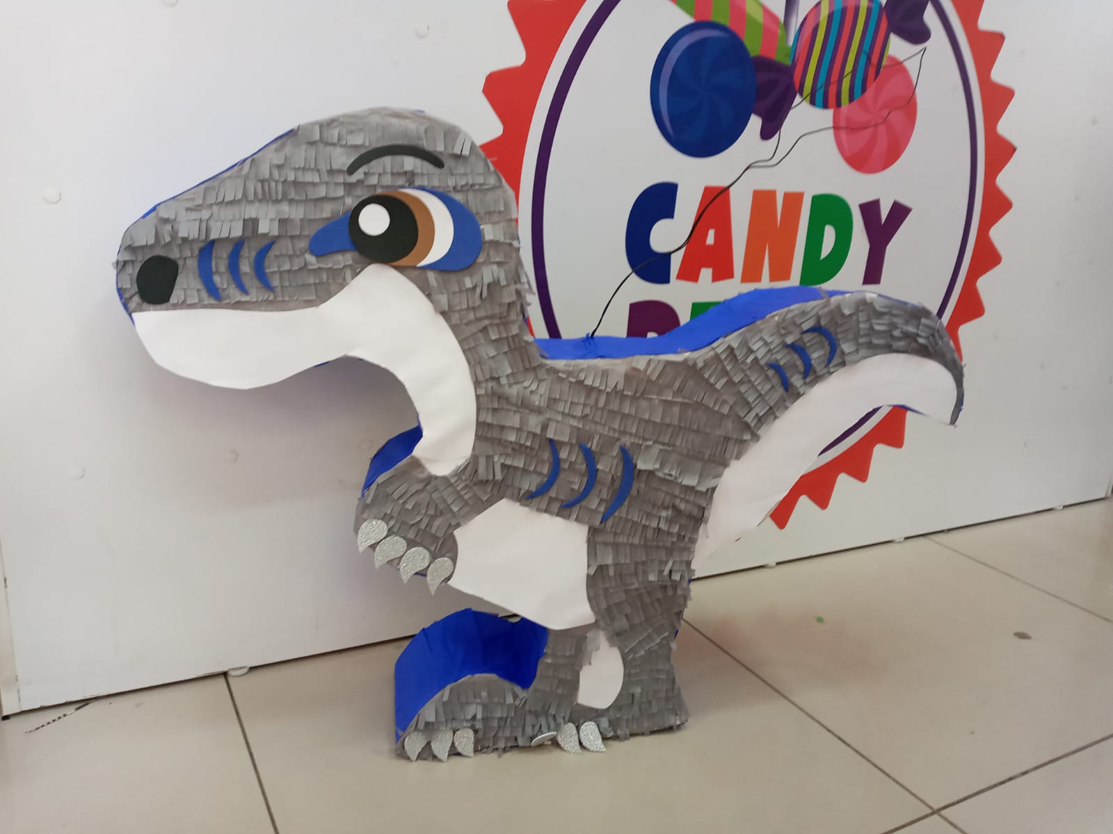 Piñata Dinosaurio 3D 1 Unidad – Santiago Cotillon